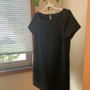 Zara work black dress